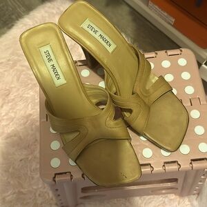 Steve Madden shoes 10B leather upper synthetic lining